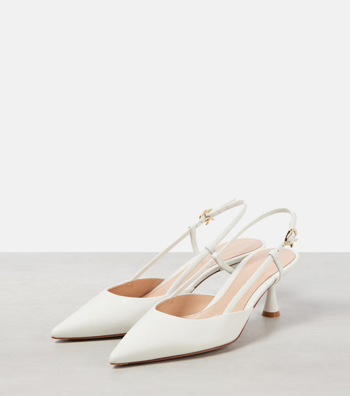 Femme Spids-Tå Slingback Hæle med elegant Rem-Design Stilla
