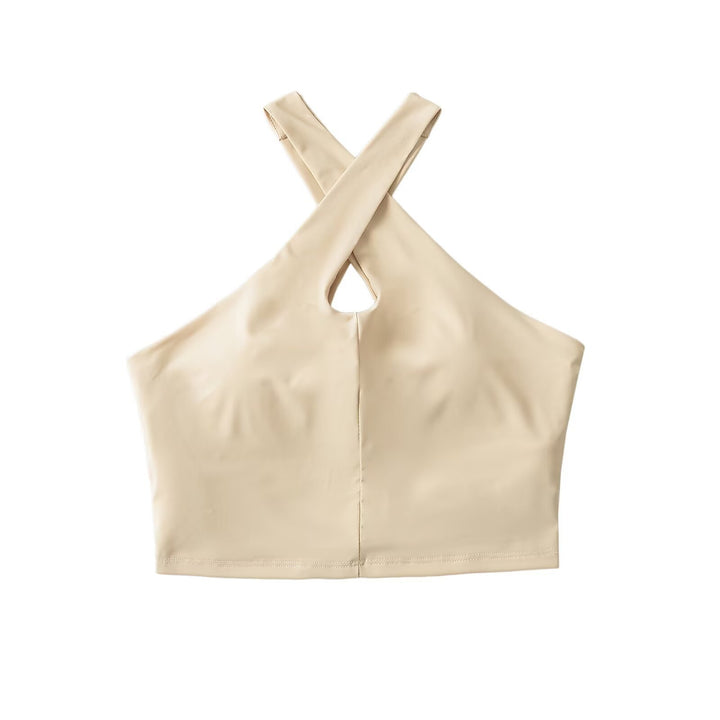Dame Sporty Bustier med moderne krydsstrop-udseende Stilla