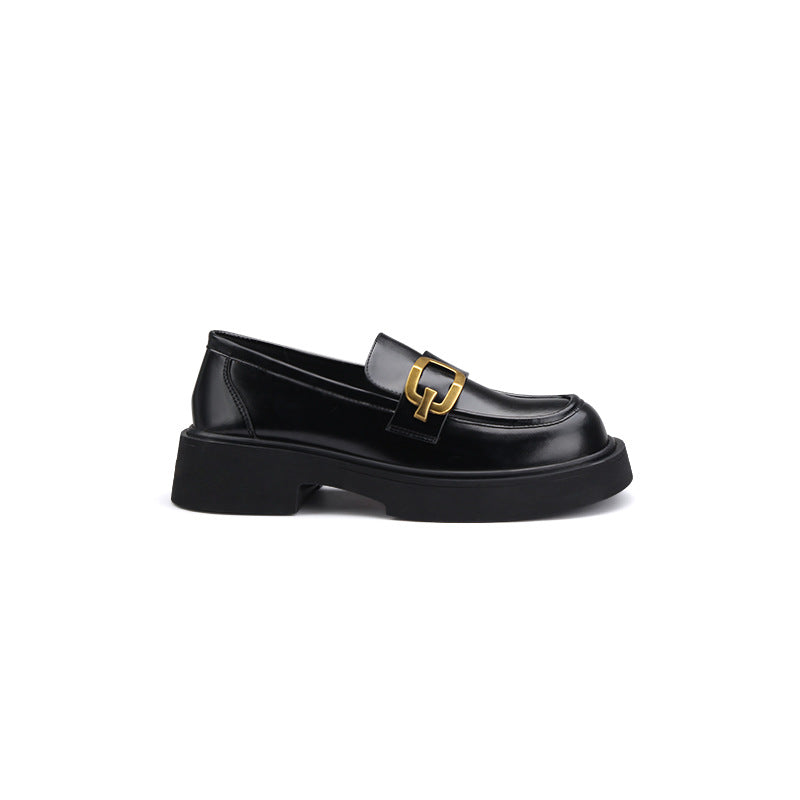 Dame Chunky Loafer med markant spænde Stilla