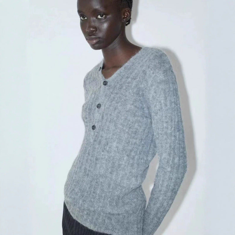 Dame elegant over størrelse cardigan sweater Stilla