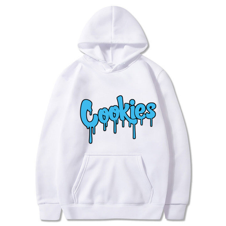 Kvinders hoodie sweatshirt med moderne grafisk print og komfortabel pasform Skovae