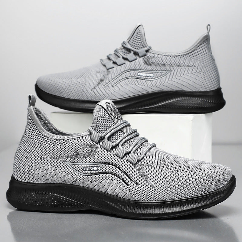 Dame Åndbare Fitness-Sneakers med fleksibelt Mesh-overdel og støddæmpende sål Stilla