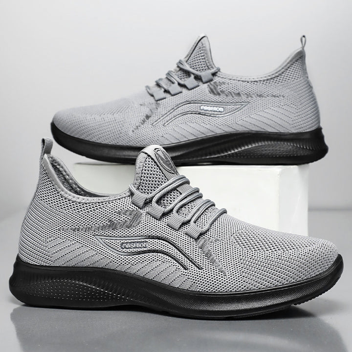 Dame Åndbare Fitness-Sneakers med fleksibelt Mesh-overdel og støddæmpende sål Stilla