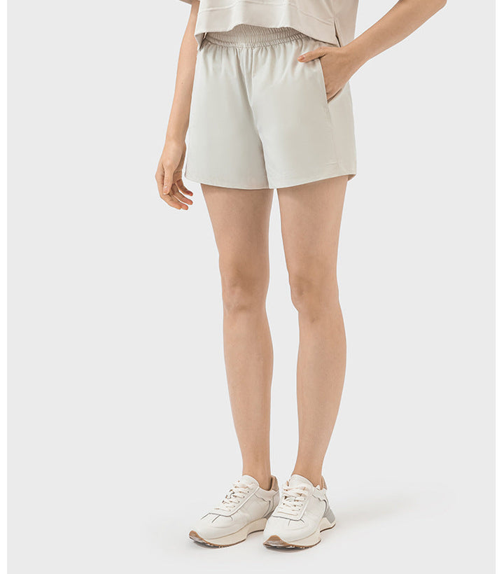 Stilla | Tant Cool Feeling Mini a Line Yoga Shorts Svedetransporterende Letvægts Løbe Trænings Shorts
