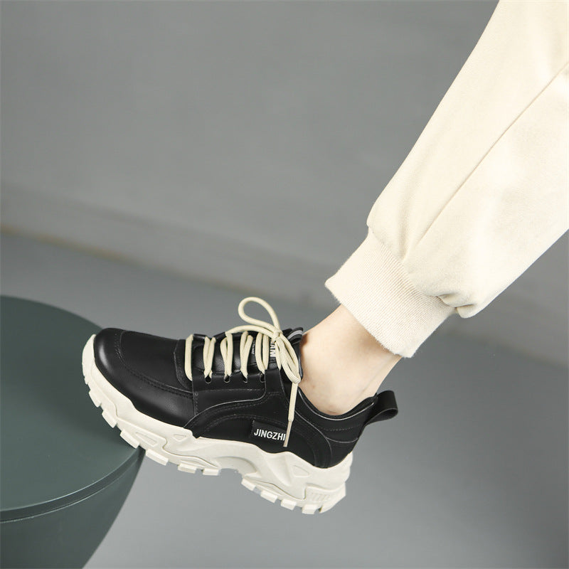 Dame Chunky Sneakers med robust overdel og skridsikker sål Stilla