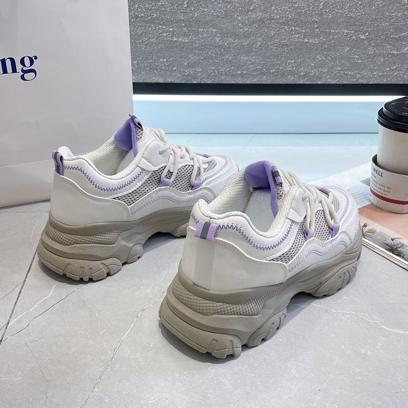 Dame sneakers i sporty design med åndbart mesh-øvermateriale Stilla