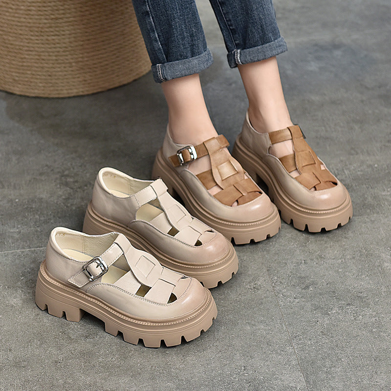 Dame sandaler i retro-stil fra Stilla