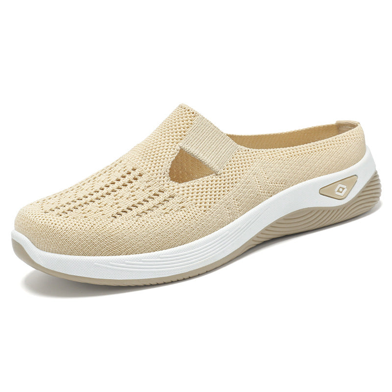 Dame Behagelige Slip-On Fritidssko med åndbart overmateriale og fleksibelt såleprofil Stilla