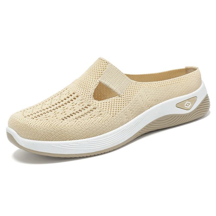 Dame Behagelige Slip-On Fritidssko med åndbart overmateriale og fleksibelt såleprofil Stilla