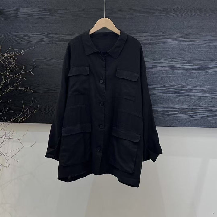 Femme Let Utility-jakke med lommer Stilla
