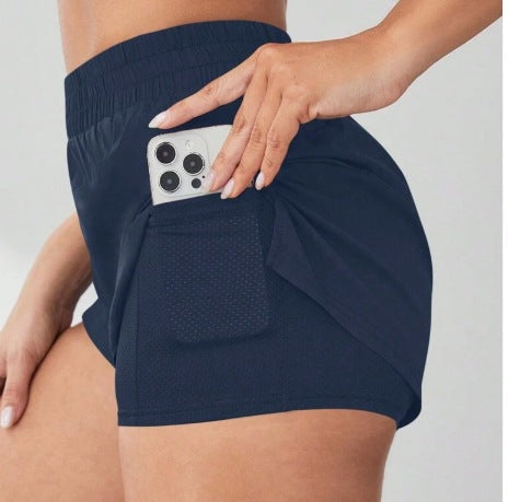 Femme Activewear Løbeshorts med sikker lomme Stilla