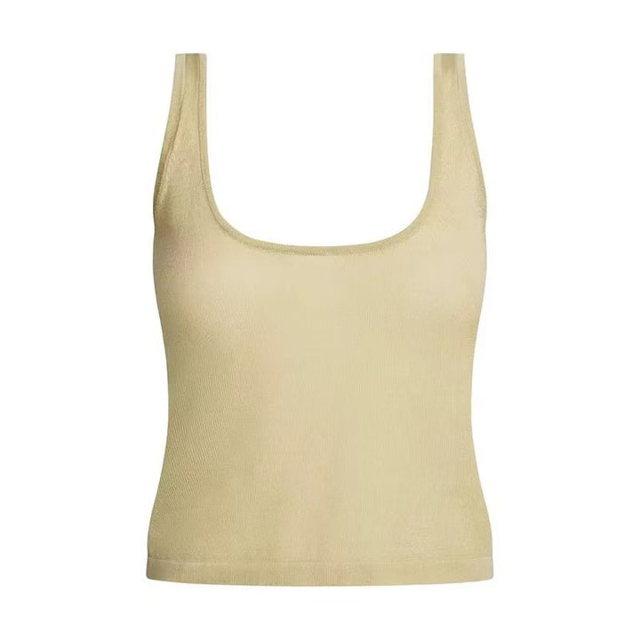 Dame Scoop Hals Basis Tanktop Stilla