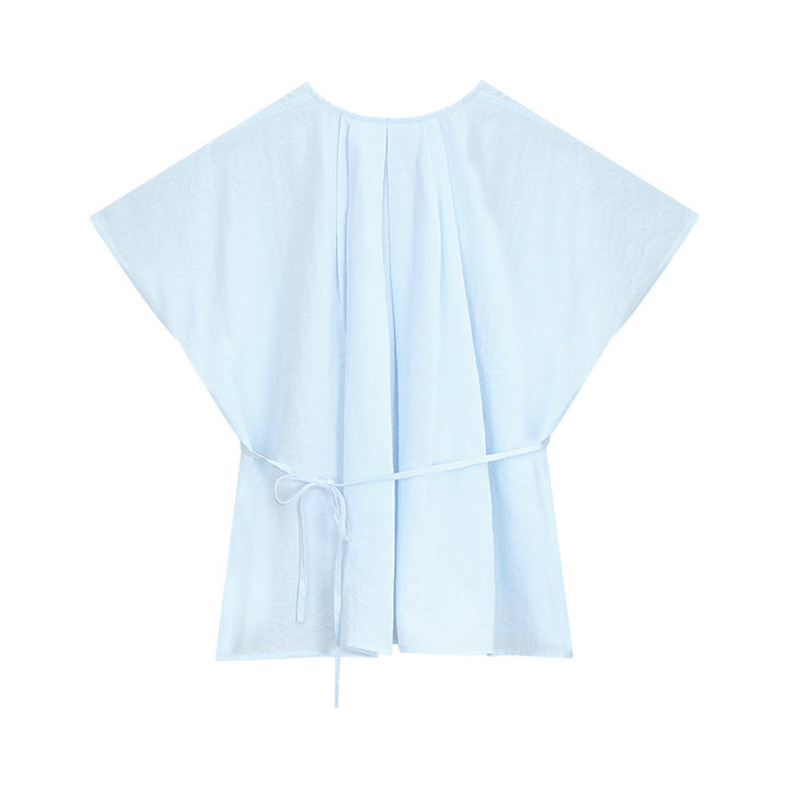 Dame komfortabelt Kaftan-overdel med elastisk talje bånd og moderne snit Stilla