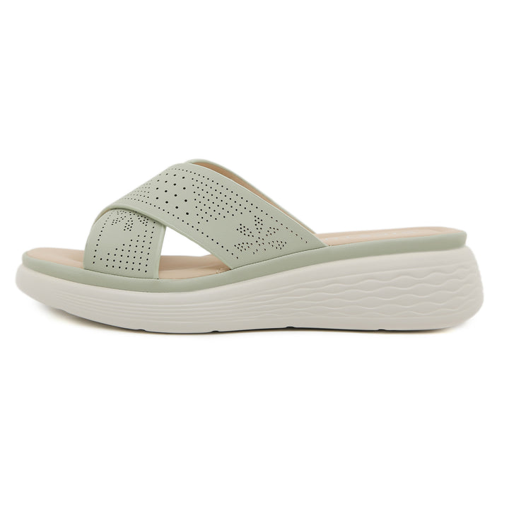 Dame komfortable sandaler med åndbart krydsbånd design Stilla