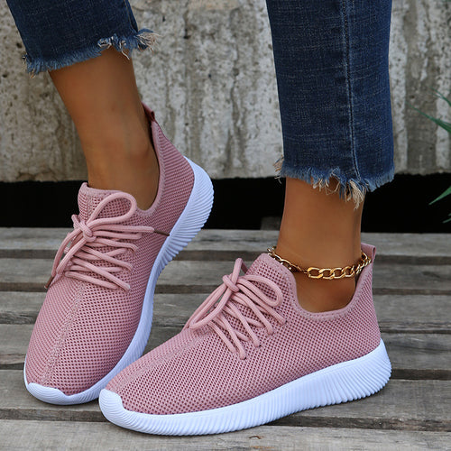 Dame Åndbare Komfort-Sneakers i moderne design Stilla