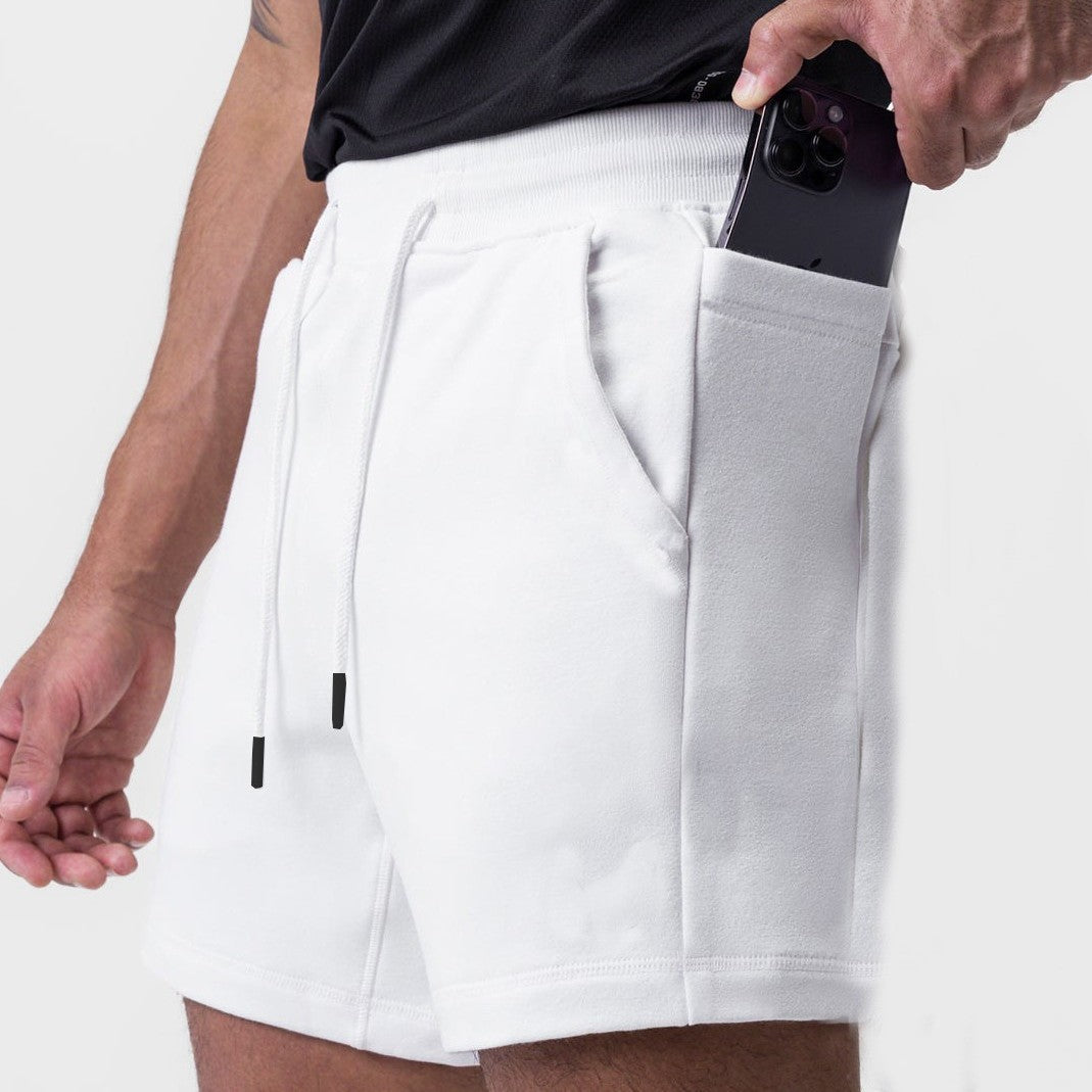 Herrer Behagelige Shorts med sidelommer og justerbar livvidde Stilla