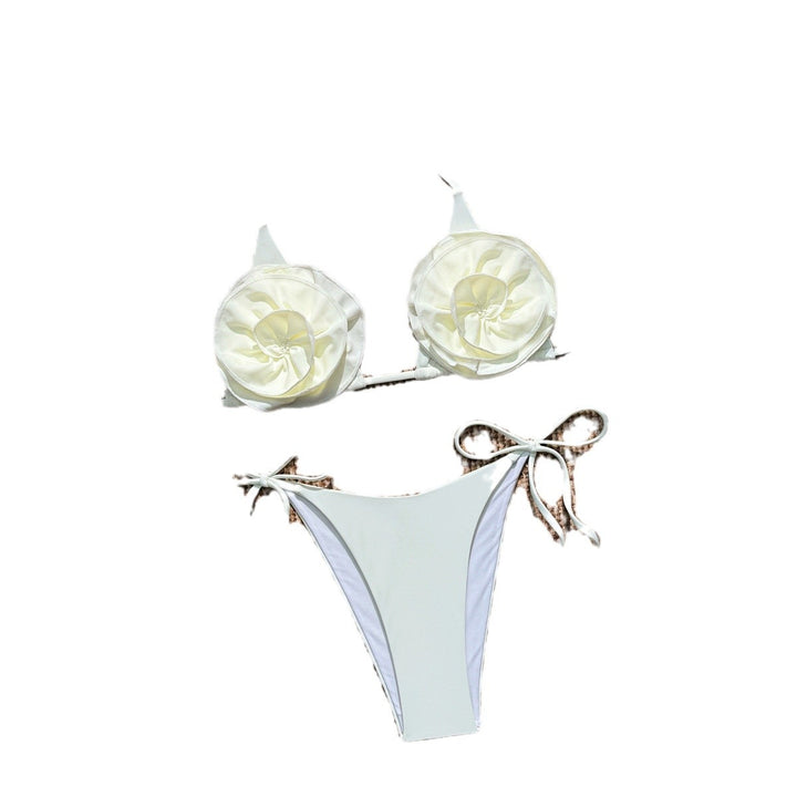 Dame bikini med voluminøse flæser fra Stilla