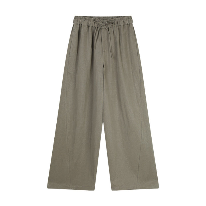 Dame bred stofbuks med elastisk talje og justerbar snor Stilla