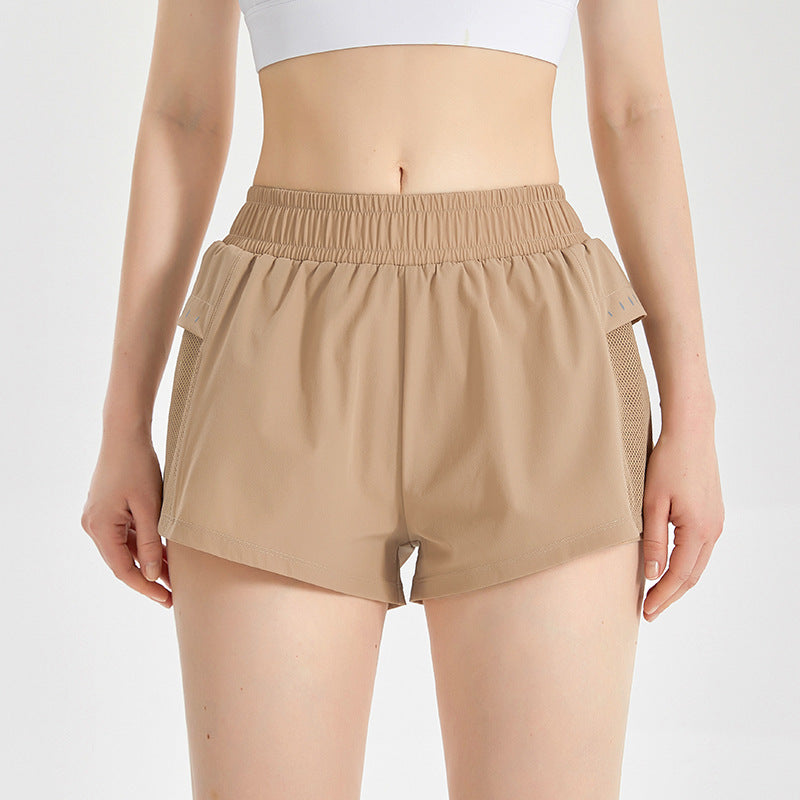 Stilla | Liv Anti Chafe Yoga Shorts Hurtør, Lommer & Mavekontrol