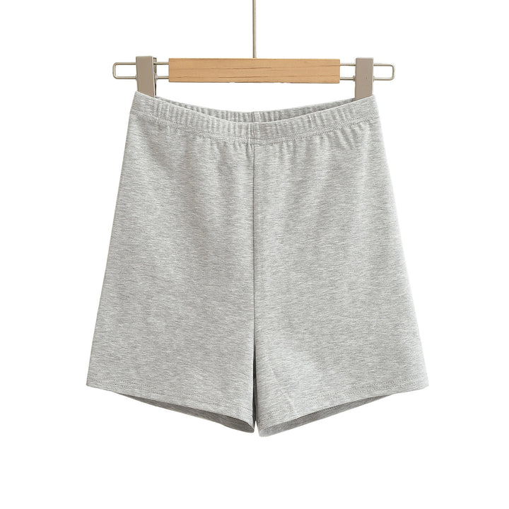 Dame Sportliche Fritidshort i let bomuldsblanding med elastisk talje Stilla