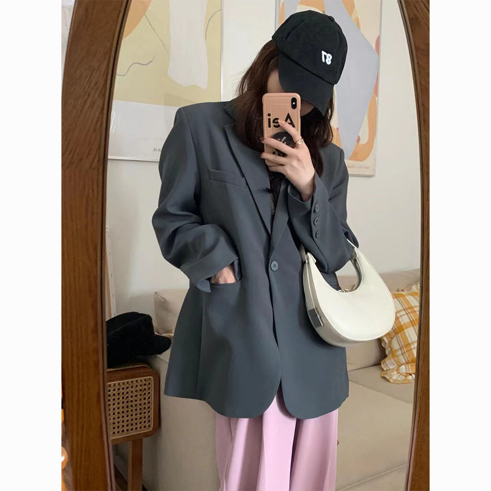 Kvinders oversized blazer lavet af materialer af høj kvalitet med lommer Stilla