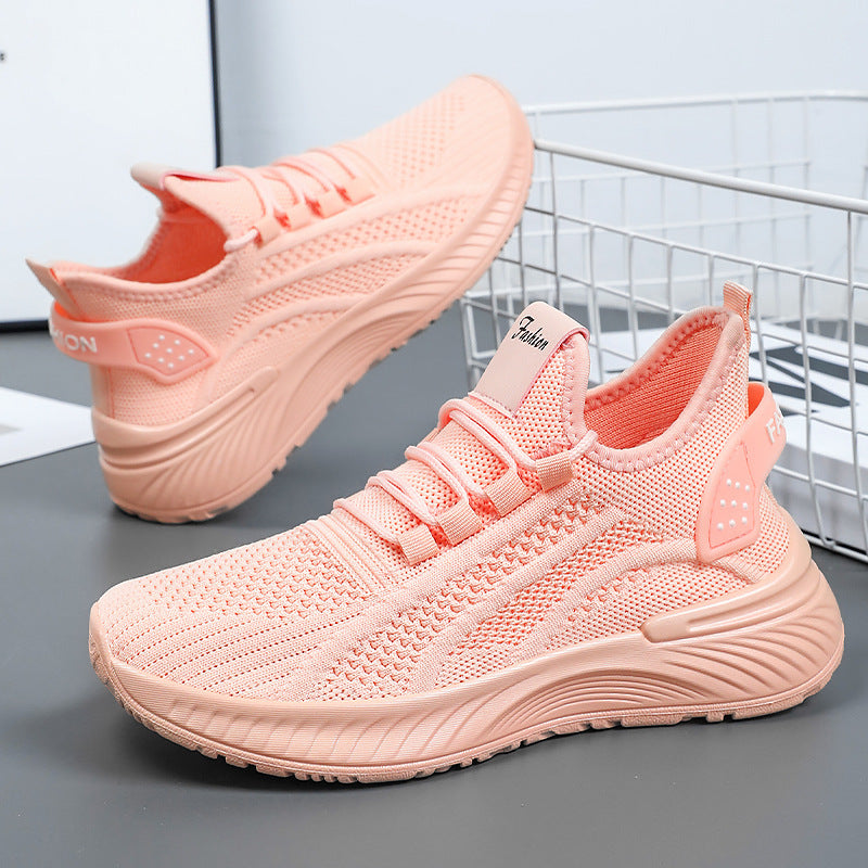 Femme Lettere Åndbare Sporty Sneakers med Dynamisk Pasform Stilla