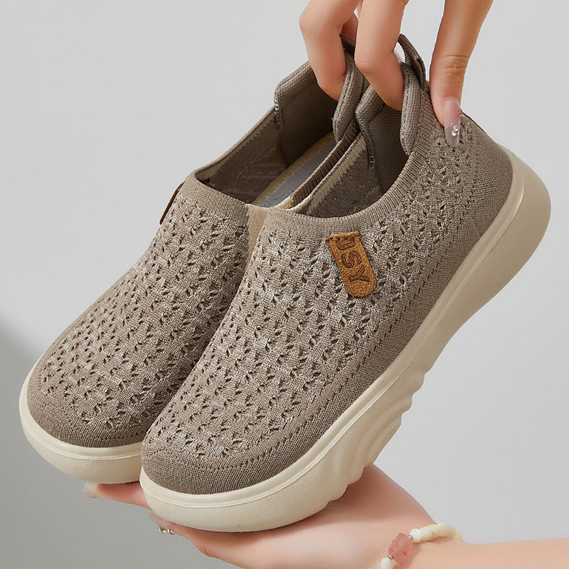 Femme Flexible Slip-On Komfort Sneakers Stilla