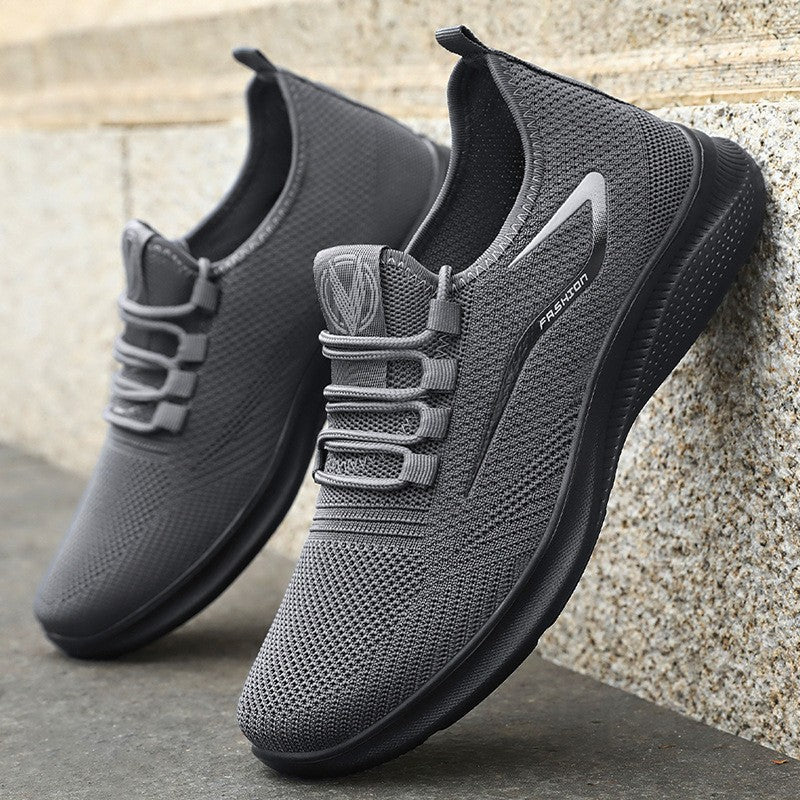 Dame Åndbare og fleksible livsstilssneakers med skridsikker sål og elastisk indgang Stilla
