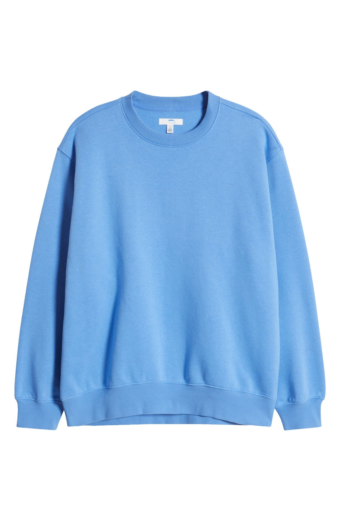 Dame afslappet sweatshirt med klassisk rund halsudskæring Stilla