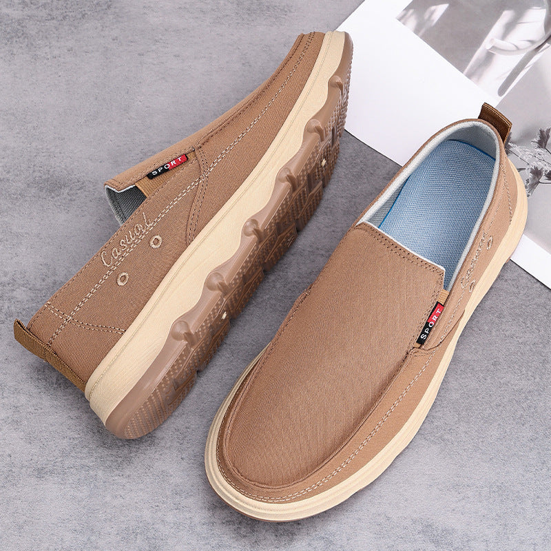 Dame afslappede Slip-On sneakers med fleksible såler og åndbart design Stilla