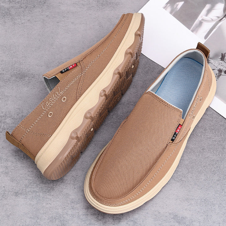 Dame afslappede Slip-On sneakers med fleksible såler og åndbart design Stilla