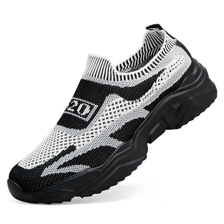 Damer nan sømløs strik-sneaker med sokk-lignende indgang og formet komfortsål Skovae