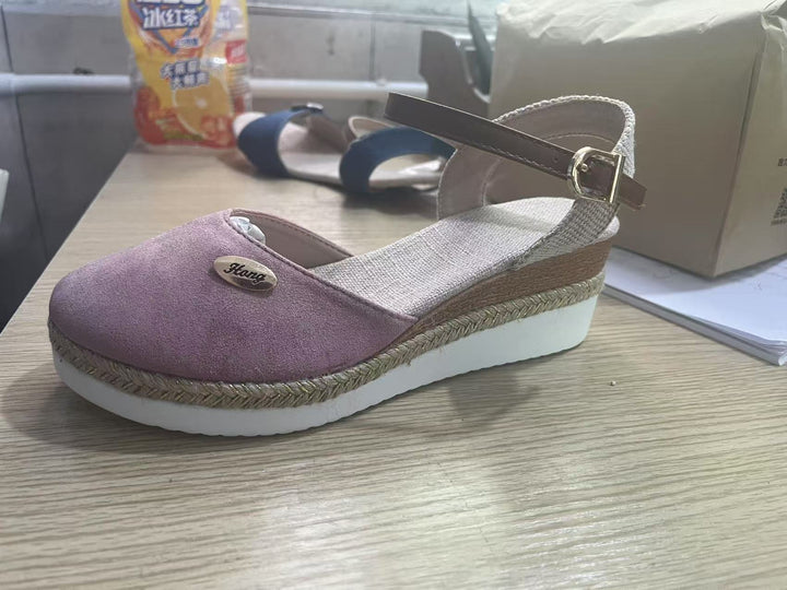 Dame Espadrilles med elegant spænde Stilla