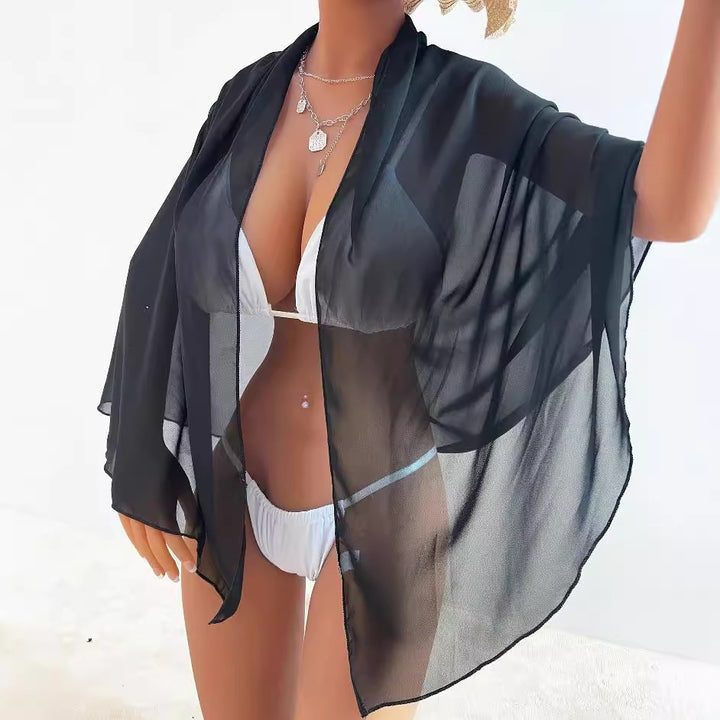 Dame elegant beachy Sarong med binde-detalje Skovae