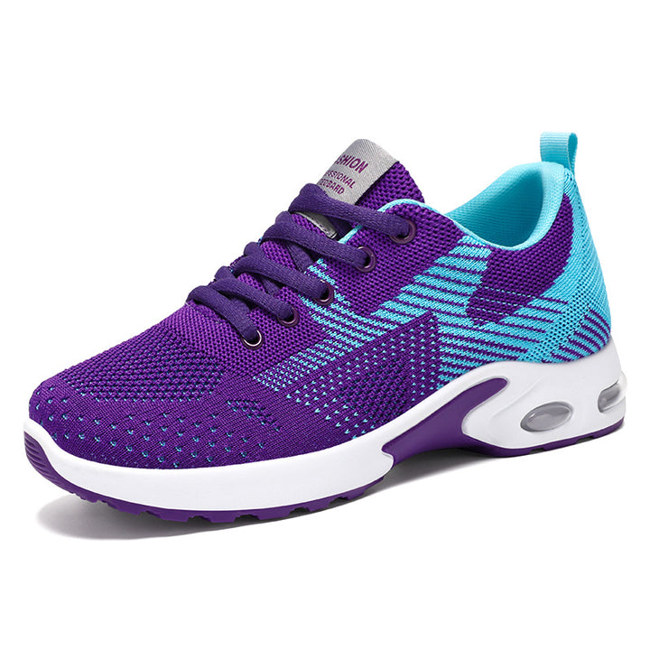 Dame Sporty Air-sneakers med dæmpende komfort-sål Stilla