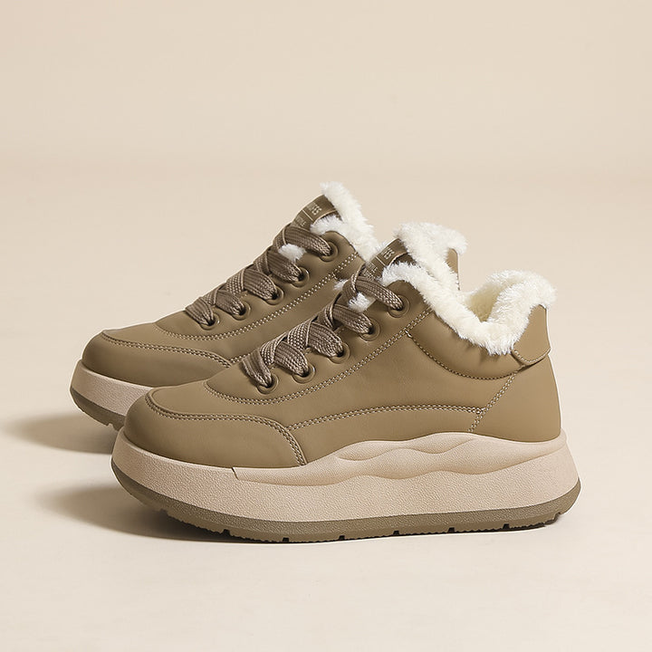 Dame Vinter Sneakers med varm Foring og skridsikker Såle Stilla