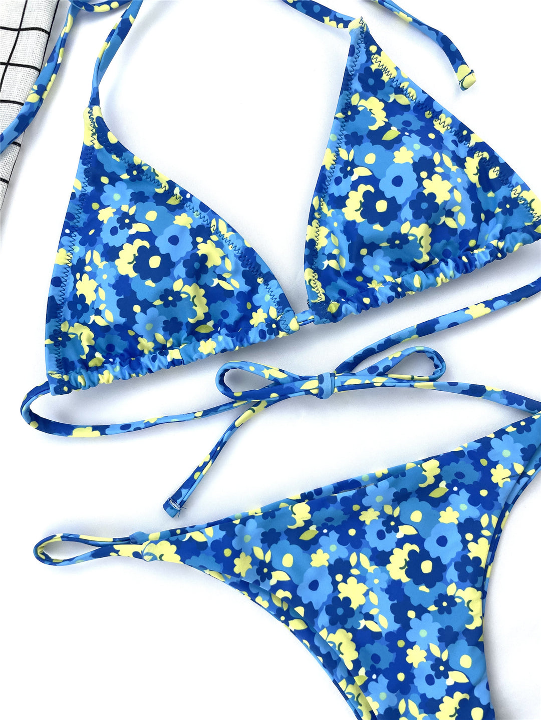 Dame_Bikini-sæt med blomster mønster Stilla
