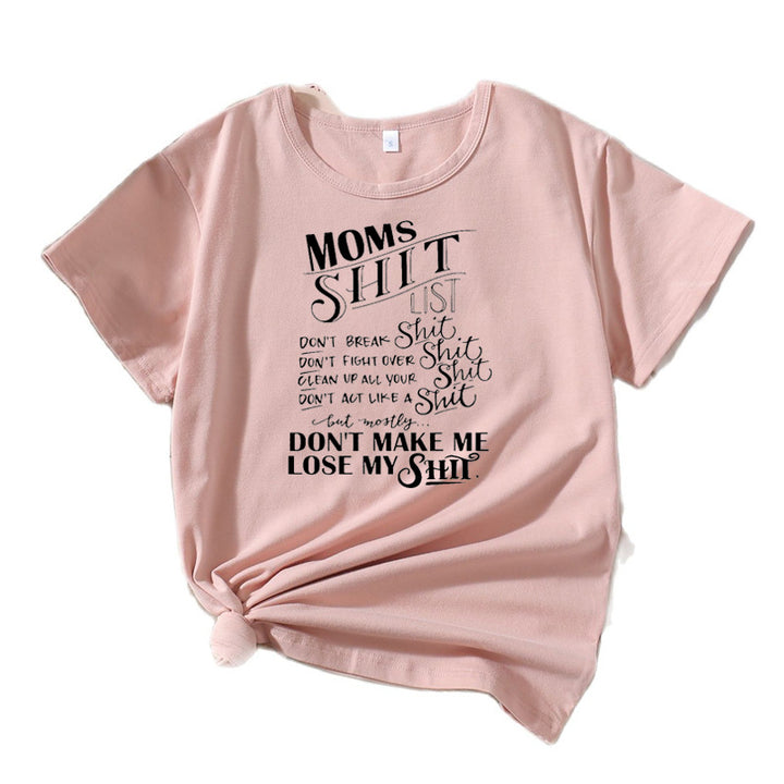Dame Casual Grafik T-shirt Stilla 1751262401