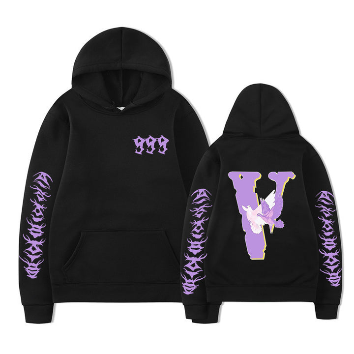 Kvinders hoodie sweatshirt med unikt design Skovae