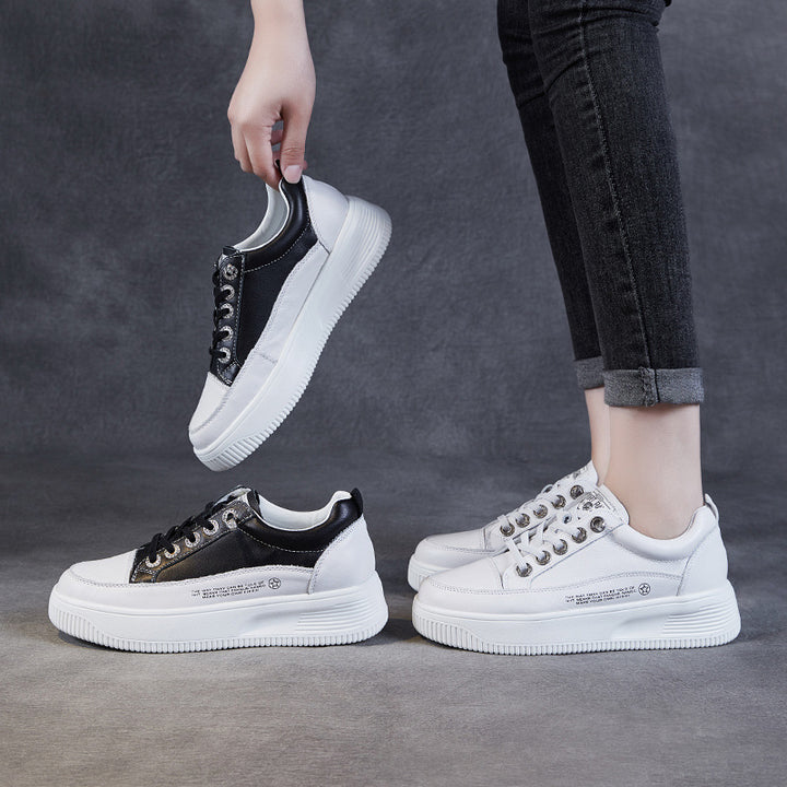 Femme Chunky Snørebånd Sneakers med stilfulde detaljer Stilla
