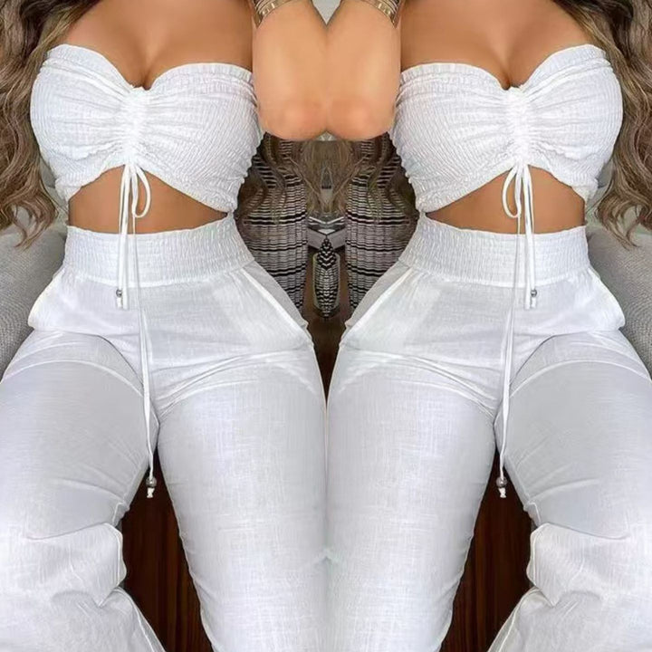 Dame To-delt Bukse dragt med Shaping-top Stilla