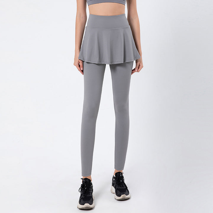 Dame Sporty Foulskørt med Leggings Stilla