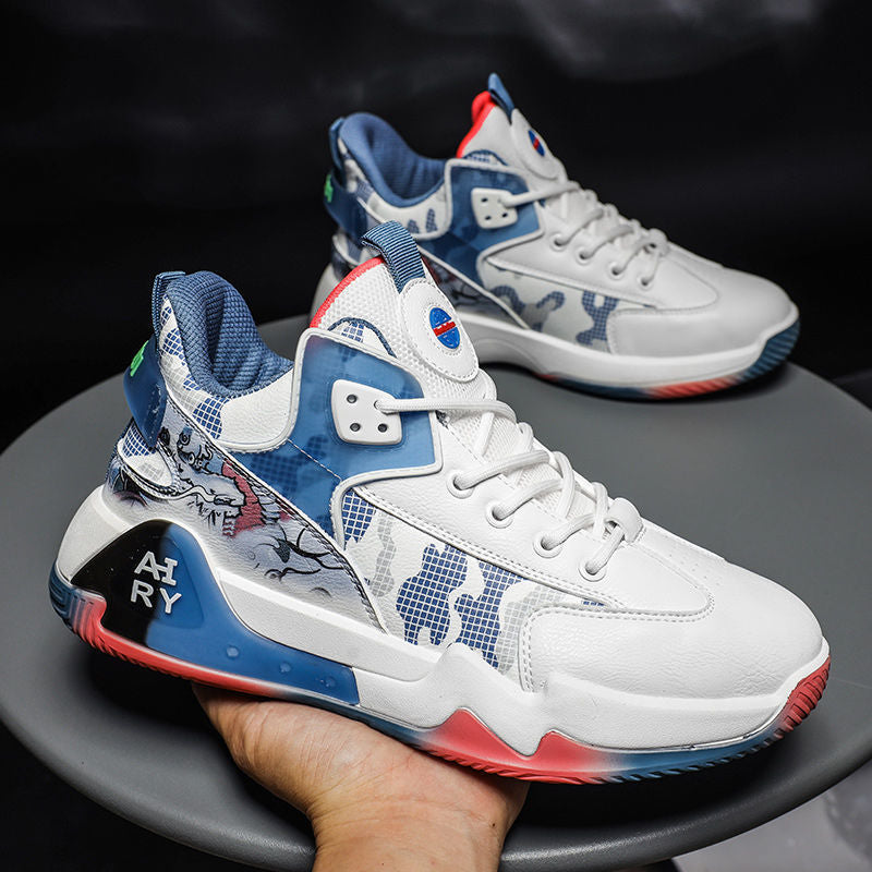 Herrer Sporty High-Performance Sneakers med innovativt støddæmpningssystem Stilla