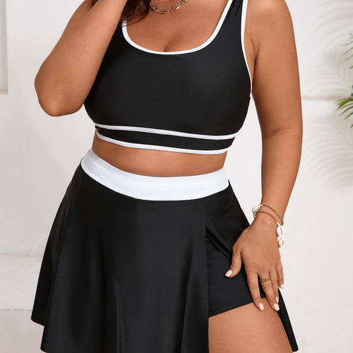 Dame Sporty Badetøj med Skirt Skovae