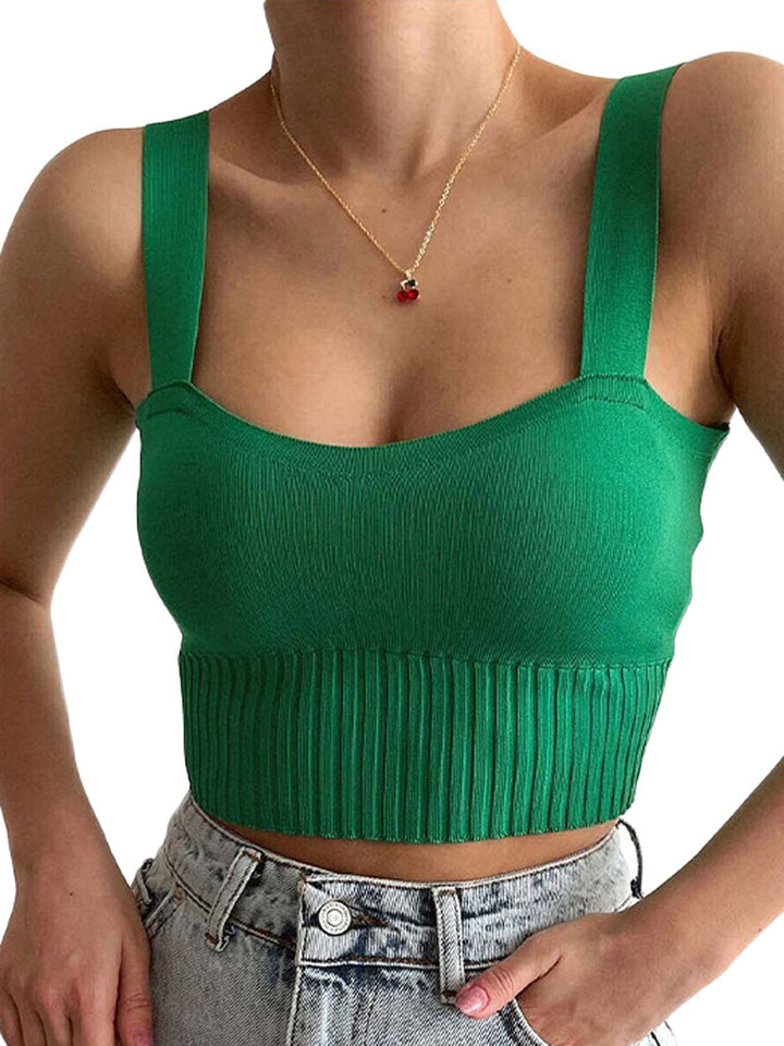 Dame Oversized Strikketop i høj kvalitet af bomuld med lomme Skovae