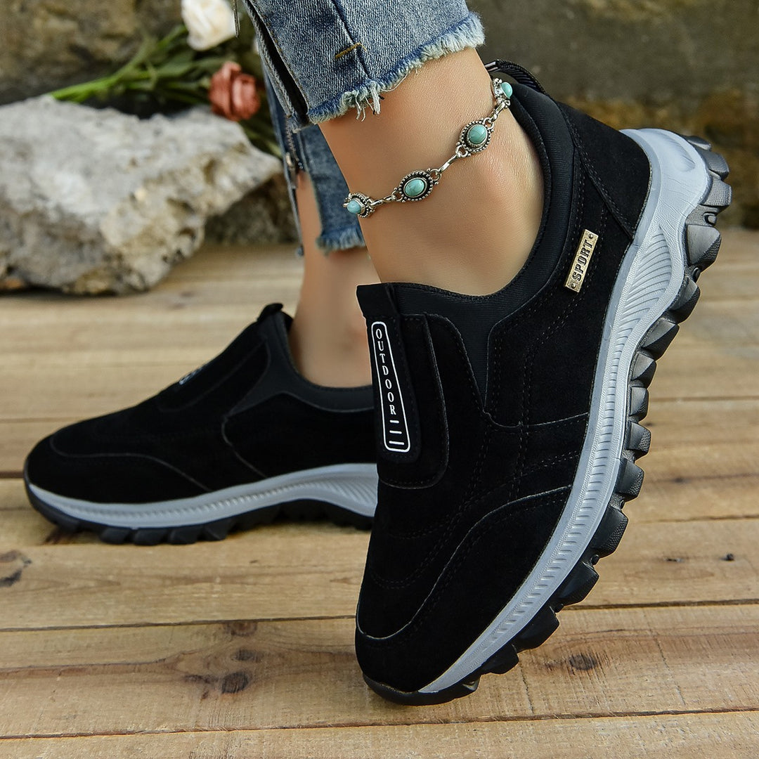 Dame Sporty Slip-On Sneakers med ergonomisk dæmpning Stilla