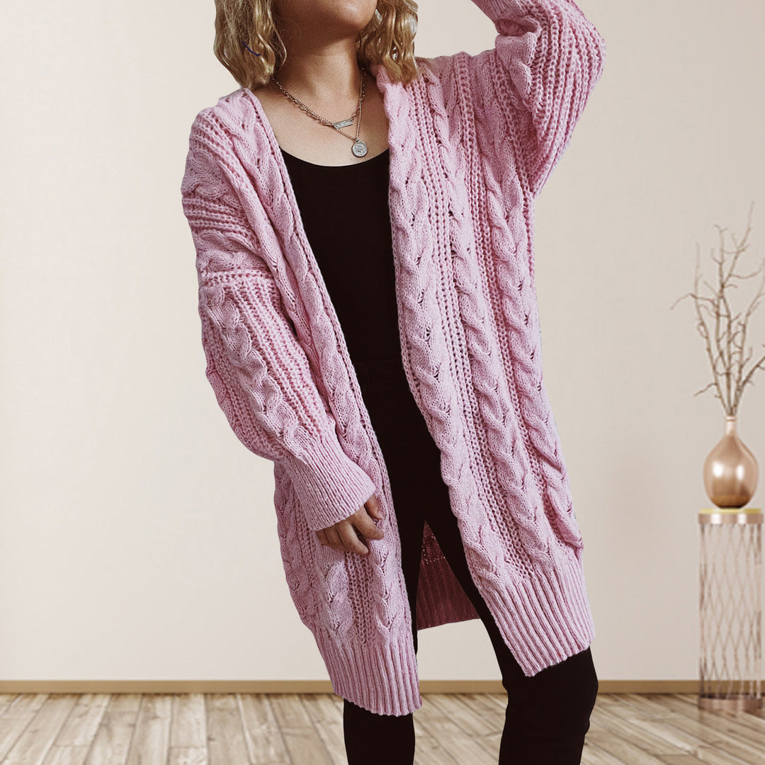 Kvinders cardigan i en afslappet oversized stil Stilla