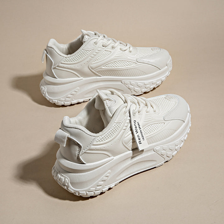 Dame Chunky Sneaker med åndbar overfladestruktur og stødabsorberende sål Stilla