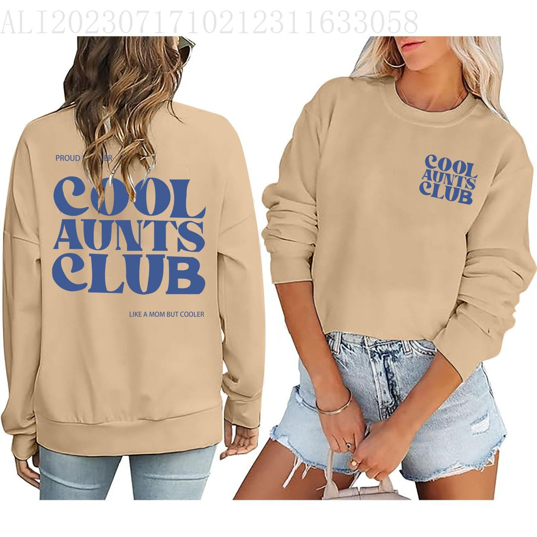 Kvindernes sweatshirts med cool klubmotiv Stilla