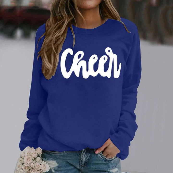 Kvinders sweatshirt med originalt print Skovae